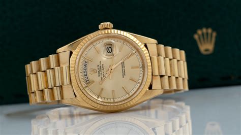 gold rolex day date used|day date gold Rolex price.